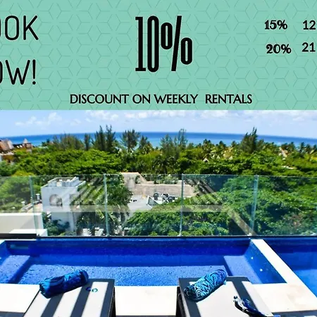 Terrazas 108 One Bedroom Half Block From The Beach
